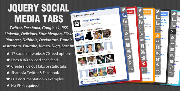 CodeCanyon jQuery Social Media Tabs 1932796 CodeCanyon jQuery Social Media Tabs 1932796
