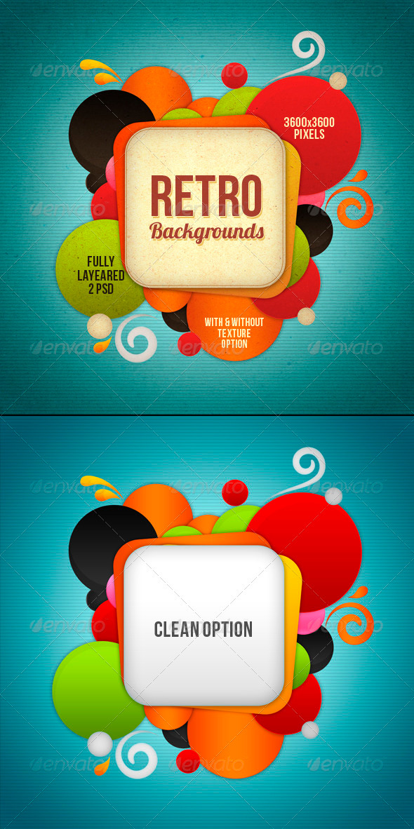 Retro Background - Backgrounds Graphics