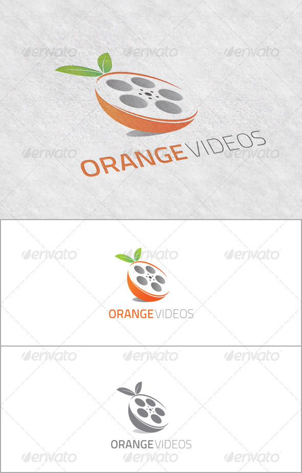 OrangeVideos - Logo for Video Productions - Symbols Logo Templates