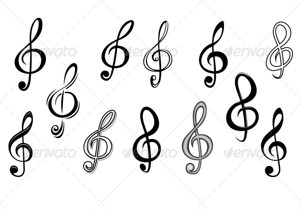 GraphicRiver Music Note Keys 3656255 GraphicRiver Music Note Keys 3656255