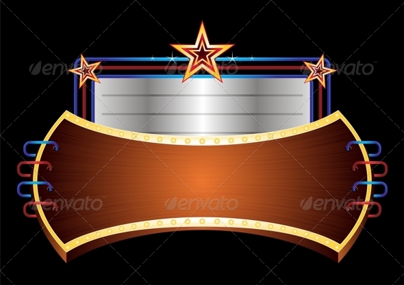 GraphicRiver Shiny Banner with Stars 3656852 GraphicRiver Shiny Banner with Stars 3656852