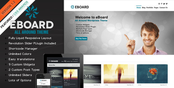 ThemeForest eBoard All Around Wordpress Theme 3548686 ThemeForest eBoard All Around Wordpress Theme 3548686
