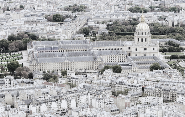 Les Invalides, Paris France - Stock Photo - Images