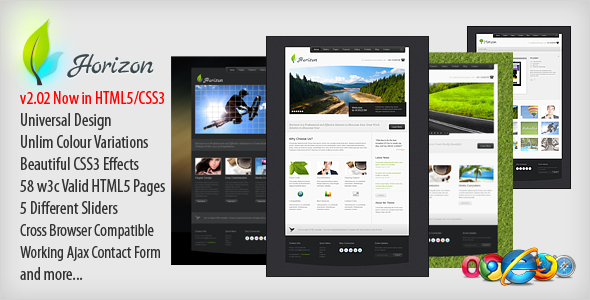 ThemeForest Horizon Premium xHTML Template 1131227 ThemeForest Horizon Premium xHTML Template 1131227