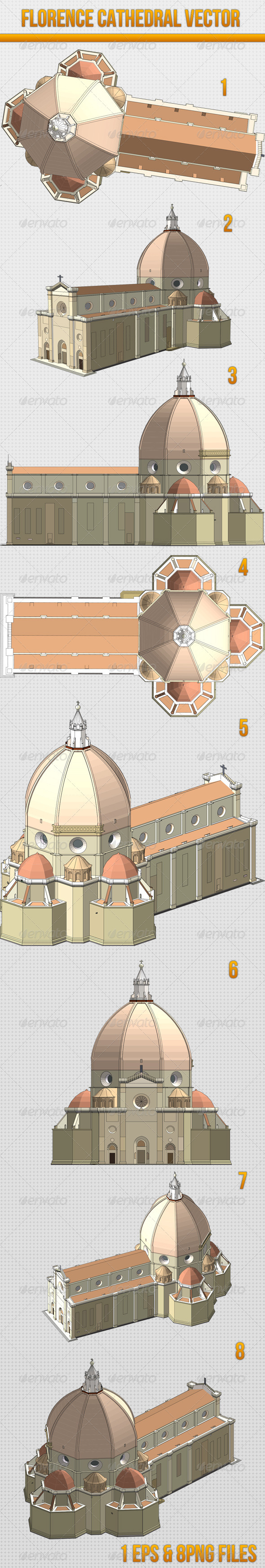 GraphicRiver Duomo Florence Cathedral Vector 3631952 GraphicRiver Duomo Florence Cathedral Vector 3631952