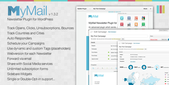 CodeCanyon MyMail Email Newsletter Plugin for WordPress 3078294 CodeCanyon MyMail Email Newsletter Plugin for WordPress 3078294
