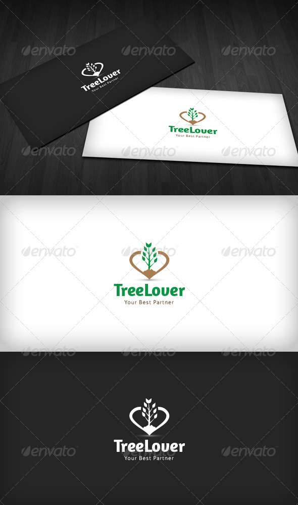 GraphicRiver Tree Lover Logo 3670513 GraphicRiver Tree Lover Logo 3670513