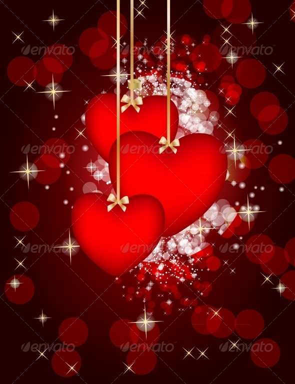 GraphicRiver Valentines Day Card Vector 3670514 GraphicRiver Valentines Day Card Vector 3670514