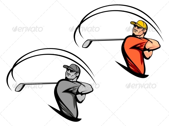GraphicRiver Golf Player 3676007 GraphicRiver Golf Player 3676007