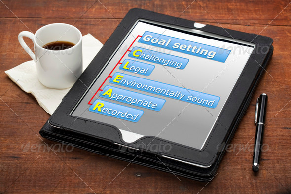 clear goal setting concept - Stock Photo - Images