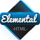 Elemental - Uniquely Designed HTML Template - ThemeForest Item for Sale