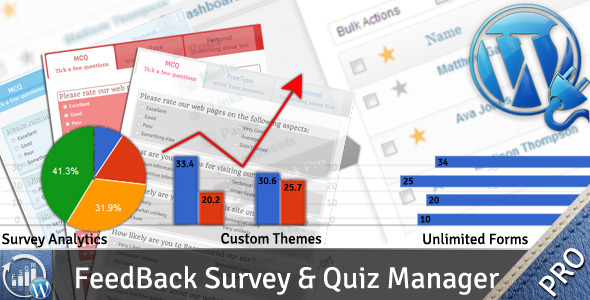CodeCanyon WP Feedback Survey & Quiz Manager Pro 3180835 CodeCanyon WP Feedback Survey & Quiz Manager Pro 3180835