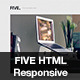Five - Responsive HTML Template - ThemeForest Item for Sale
