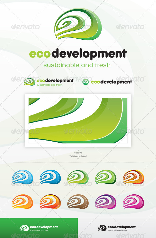 Eco Development Logo - Abstract Logo Templates