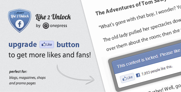 CodeCanyon Like 2 Unlock for jQuery 2822035 CodeCanyon Like 2 Unlock for jQuery 2822035