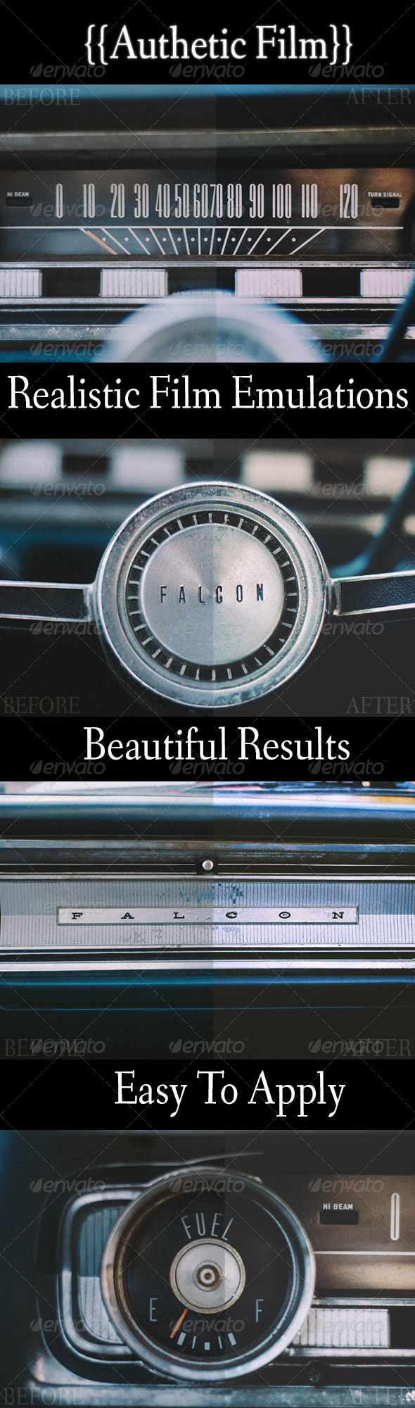 Authentic Film Emulations - Photo Effects Actions