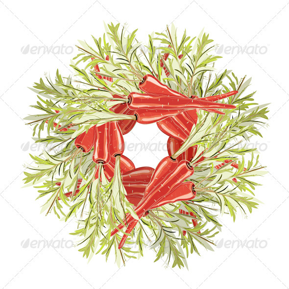 GraphicRiver Carrots Decorative Circle 3691041 GraphicRiver Carrots Decorative Circle 3691041