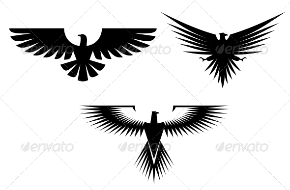 Eagle Tattoos - Tattoos Vectors