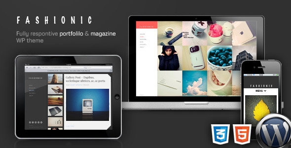 ThemeForest Fashionic Portfolio Magazine WordPress Theme 2952825 ThemeForest Fashionic Portfolio Magazine WordPress Theme 2952825