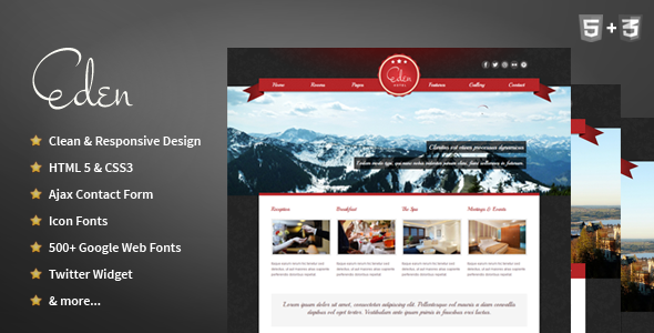 ThemeForest Eden Hotel Responsive HTML Template 3656921 ThemeForest Eden Hotel Responsive HTML Template 3656921