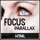 Focus Parallax One Page HTML Template - ThemeForest Item for Sale