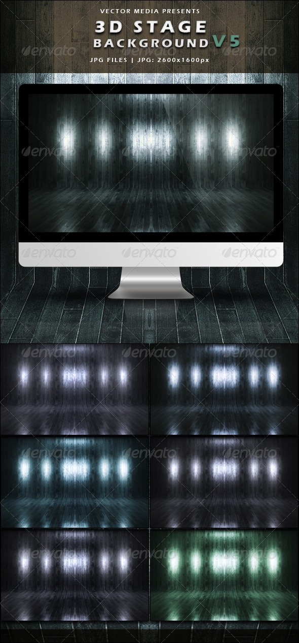 GraphicRiver 3D Stage Background Vol.5 3704874 GraphicRiver 3D Stage Background Vol.5 3704874
