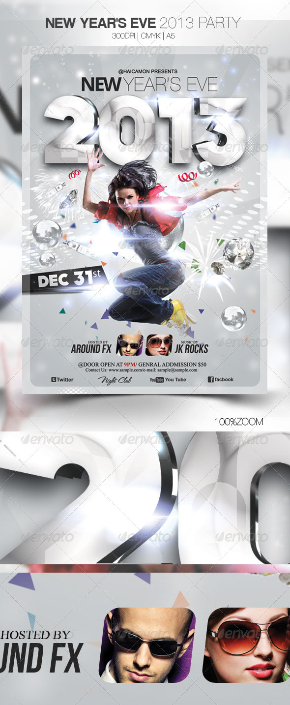 GraphicRiver New Year s Eve 2013 Party 3649326 GraphicRiver New Year s Eve 2013 Party 3649326