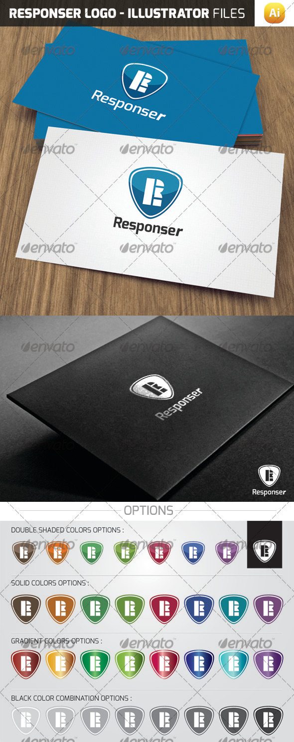GraphicRiver Responser Logo Template 3667472 GraphicRiver Responser Logo Template 3667472