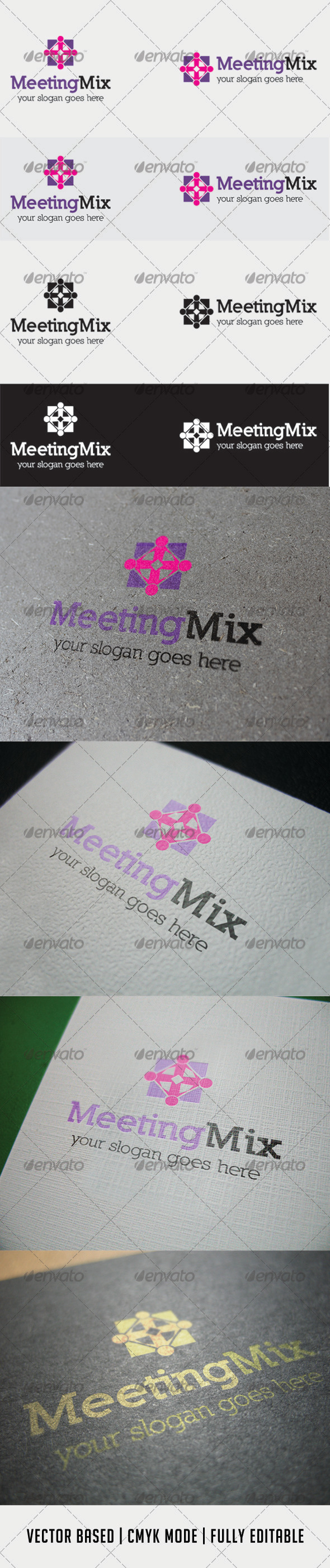 GraphicRiver MeetingMix Logo 3419903 GraphicRiver MeetingMix Logo 3419903