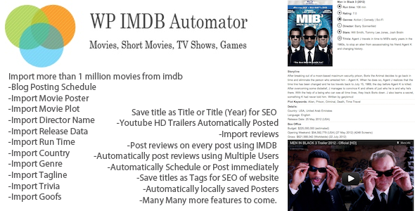 CodeCanyon WP IMDB Automator 3717978 CodeCanyon WP IMDB Automator 3717978