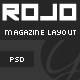 ROJO | Magazine/News PSD Template ROJO | Magazine/News PSD Template - ThemeForest Item for Sale