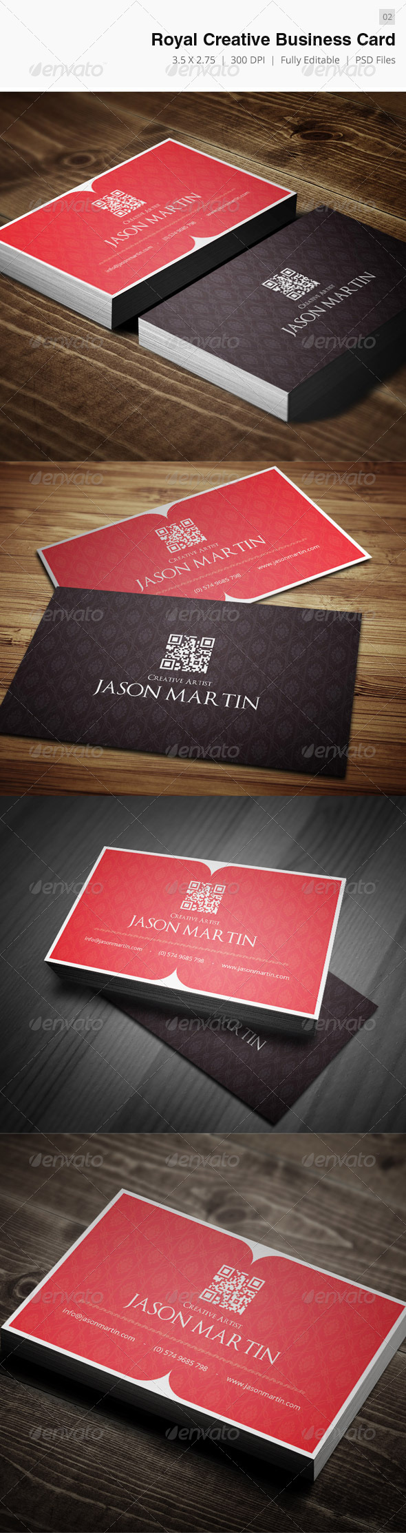Royal Creative Business Card - 02 - Creative Business Cards