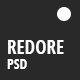 Redore - Creative PSD Template - ThemeForest Item for Sale