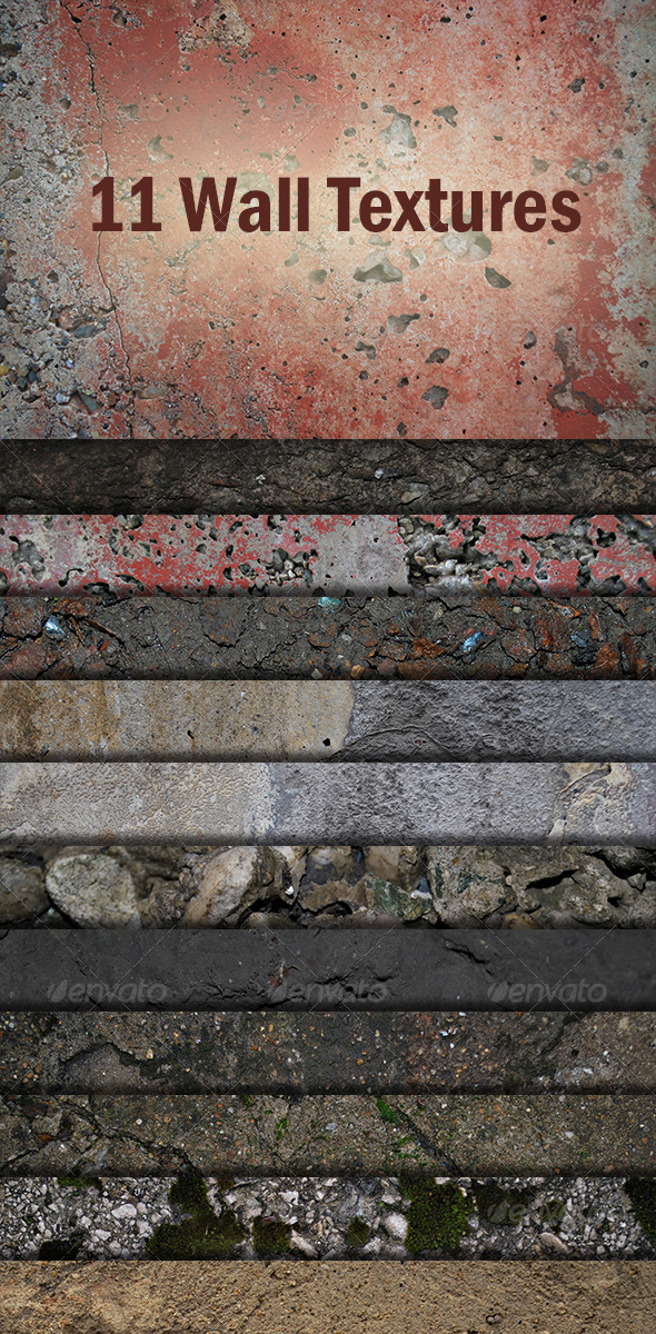 GraphicRiver 11 Wall Textures 3704907 GraphicRiver 11 Wall Textures 3704907