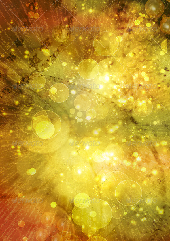 Golden festive night 6 - Stock Photo - Images