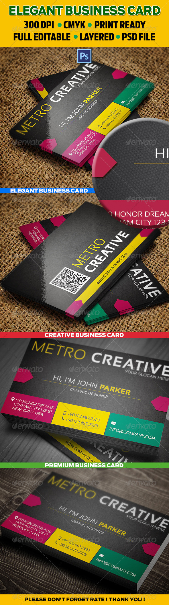 GraphicRiver Creative Business Card 54 3738249 GraphicRiver Creative Business Card 54 3738249