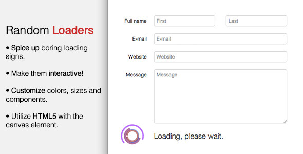 Random Loaders - CodeCanyon Item for Sale