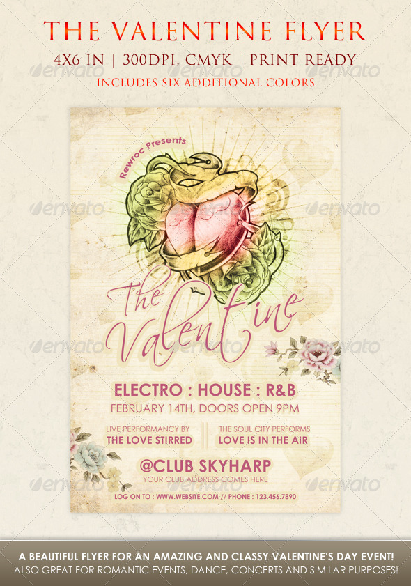The Valentine Flyer - Miscellaneous Events