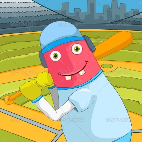 GraphicRiver Funny Monster 3764631 GraphicRiver Funny Monster 3764631