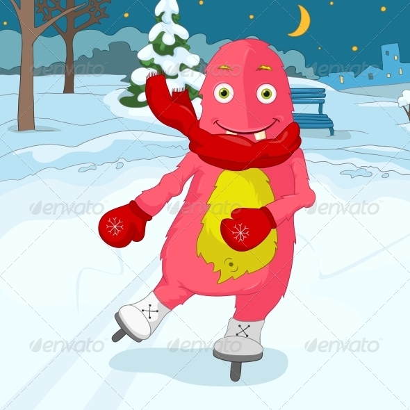 GraphicRiver Funny Monster 3764781 GraphicRiver Funny Monster 3764781