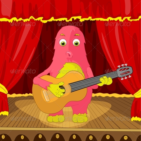 GraphicRiver Funny Monster 3765582 GraphicRiver Funny Monster 3765582