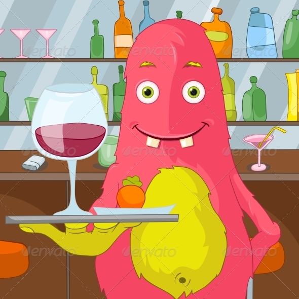 GraphicRiver Funny Monster 3765688 GraphicRiver Funny Monster 3765688