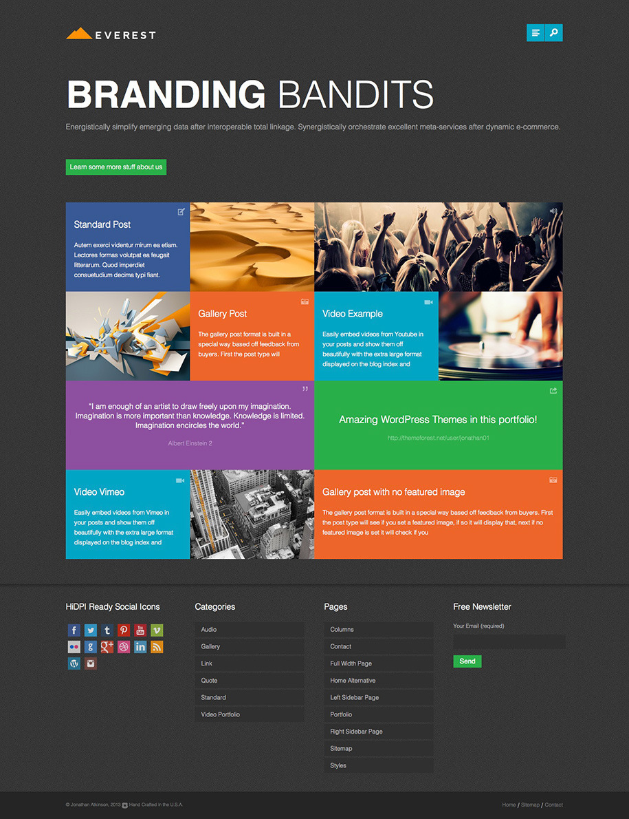 Everest - Premium WordPress Theme