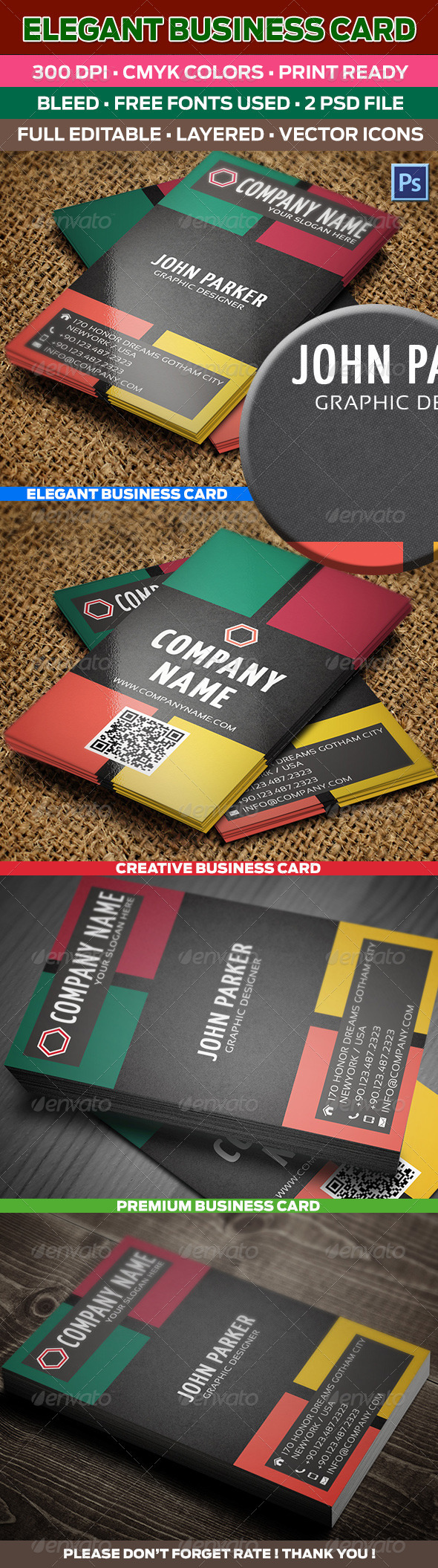 GraphicRiver Creative Business Card 60 3772027 GraphicRiver Creative Business Card 60 3772027