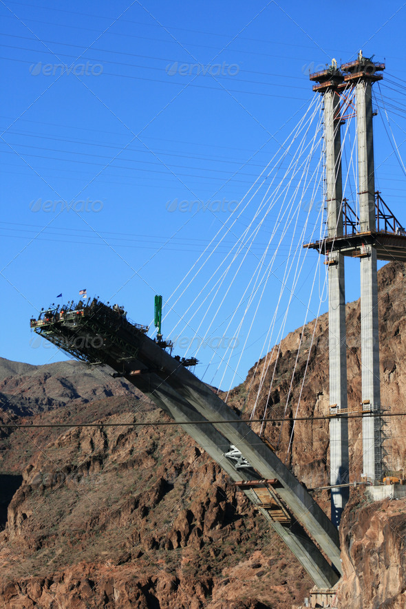 bridge construction - Stock Photo - Images