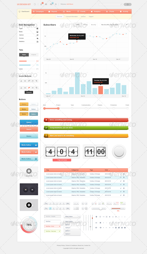 GraphicRiver Web UI Design Kit 3698183 GraphicRiver Web UI Design Kit 3698183