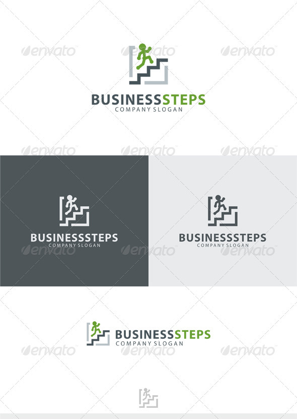 GraphicRiver Business Steps Logo 3791112 GraphicRiver Business Steps Logo 3791112