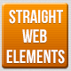 Straight Business Web Design Eelements Straight Business Web Design Eelements - GraphicRiver Item for Sale