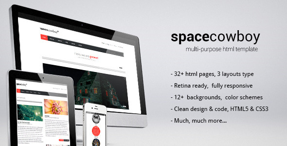 ThemeForest Spacecowboy multi-purpose html template 3792246 ThemeForest Spacecowboy multi-purpose html template 3792246