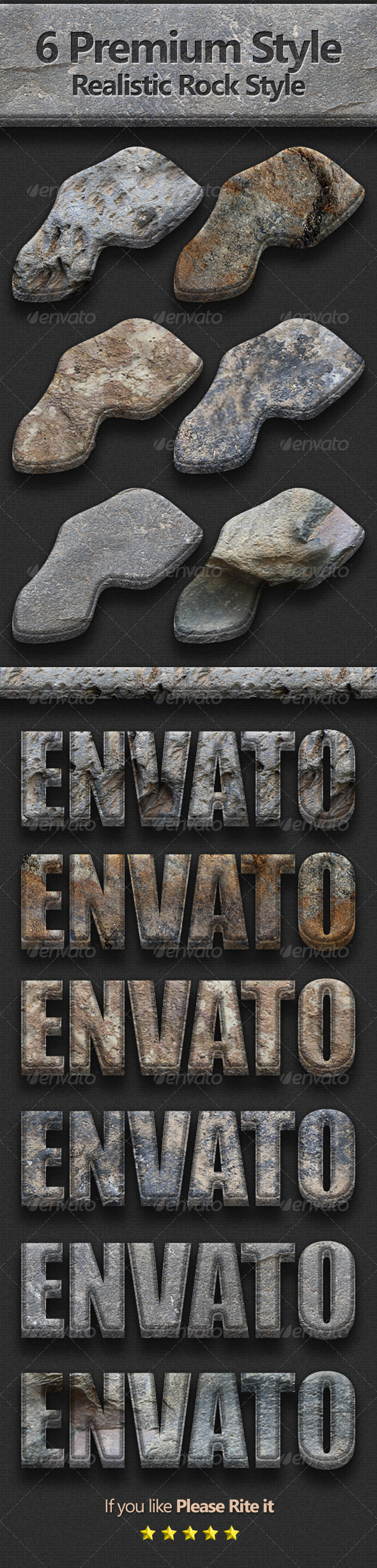 GraphicRiver 6 Premium Realistic Rock Style 3793873 GraphicRiver 6 Premium Realistic Rock Style 3793873
